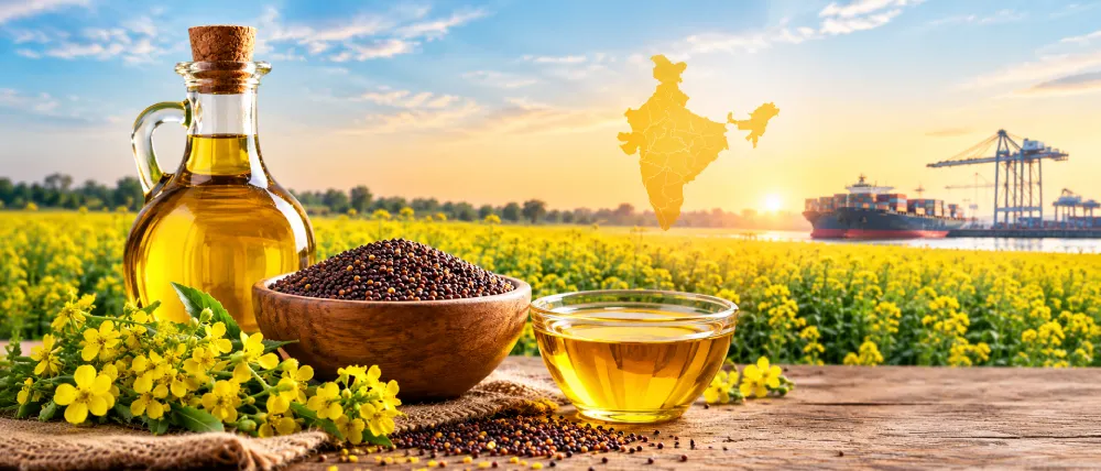 Mustard Oil and Seeds_ Cultivation, India's Leadership, and Regional Trade