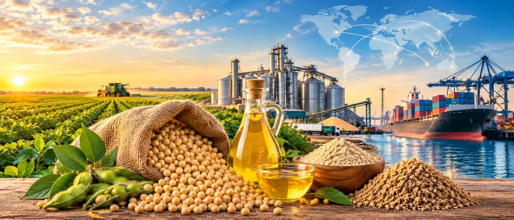 Soybean Oil and Seeds From Field to Global Trades